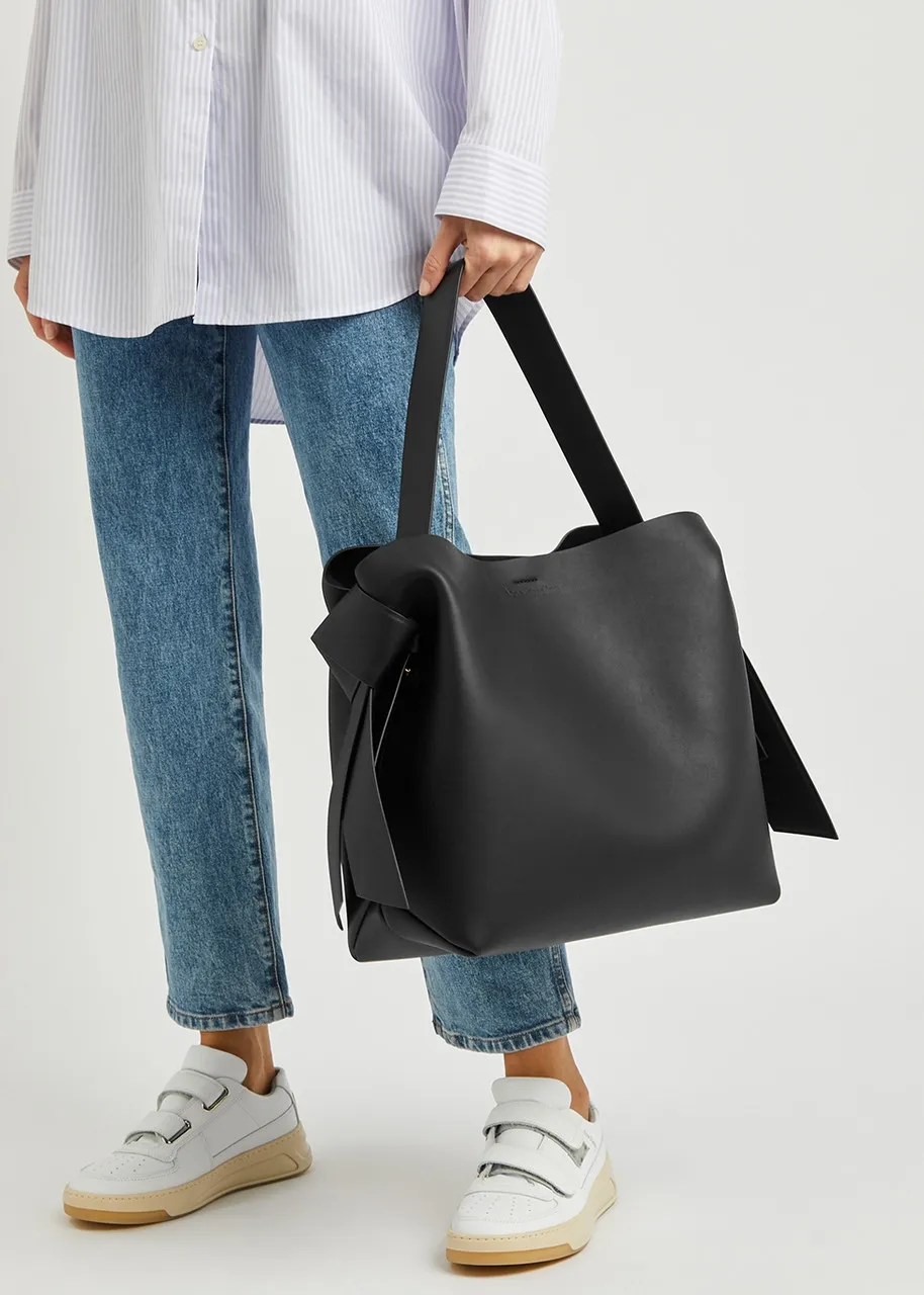 ACNE STUDIOS Musubi Midi leather tote bag -                         -                     -                