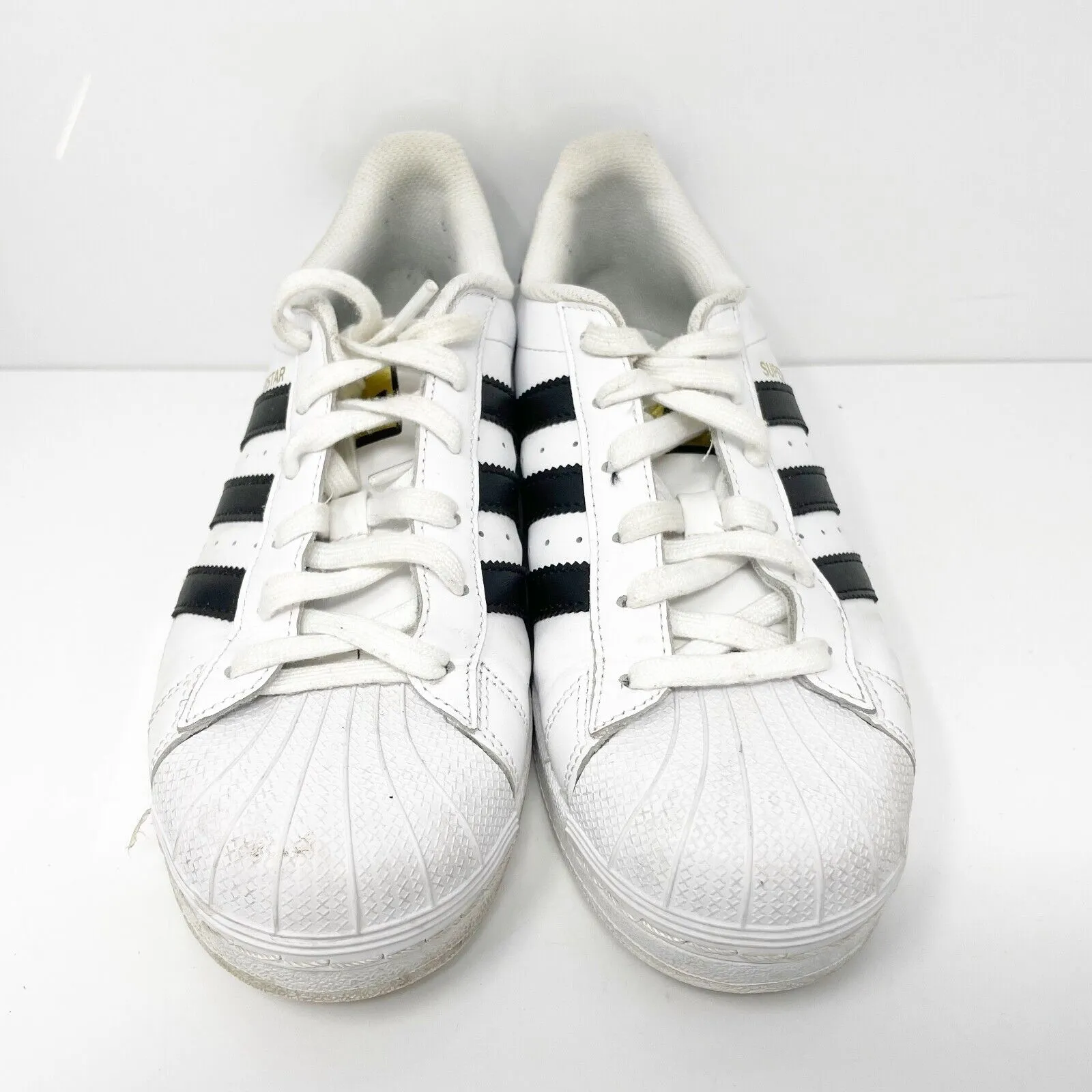 Adidas Boys Superstar C77154 White Casual Shoes Sneakers Size 6.5