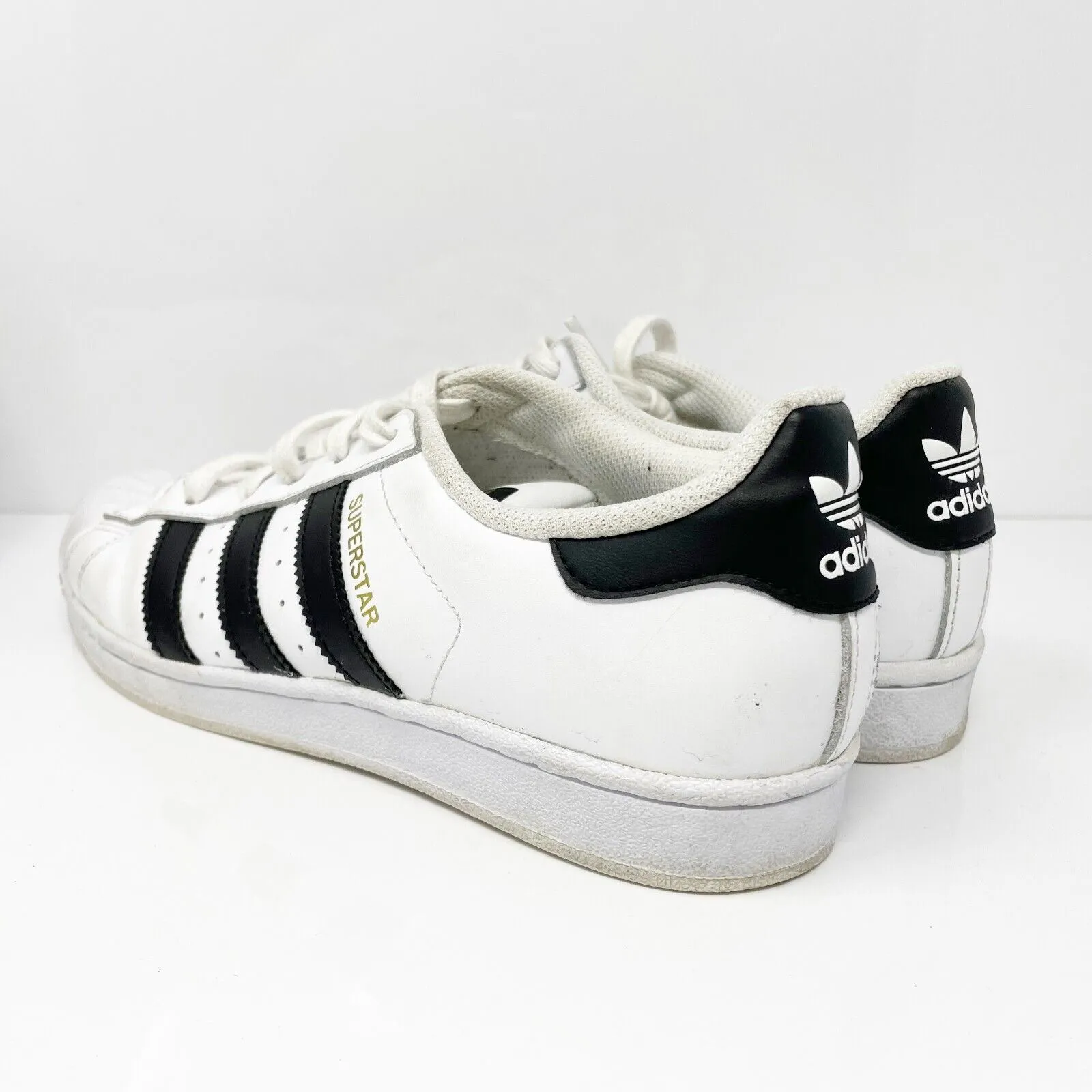 Adidas Boys Superstar C77154 White Casual Shoes Sneakers Size 6.5