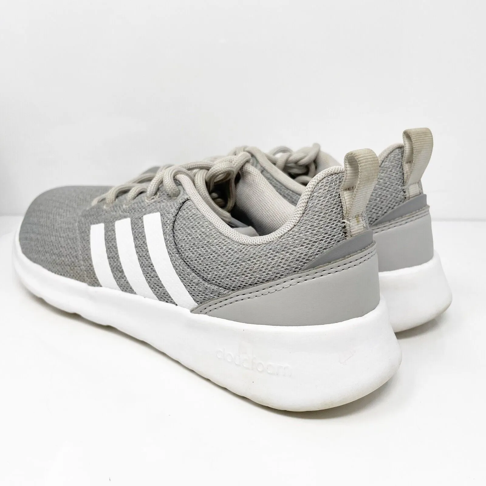 Adidas Womens QT Racer 2.0 FY8312 Gray Running Shoes Sneakers Size 8.5