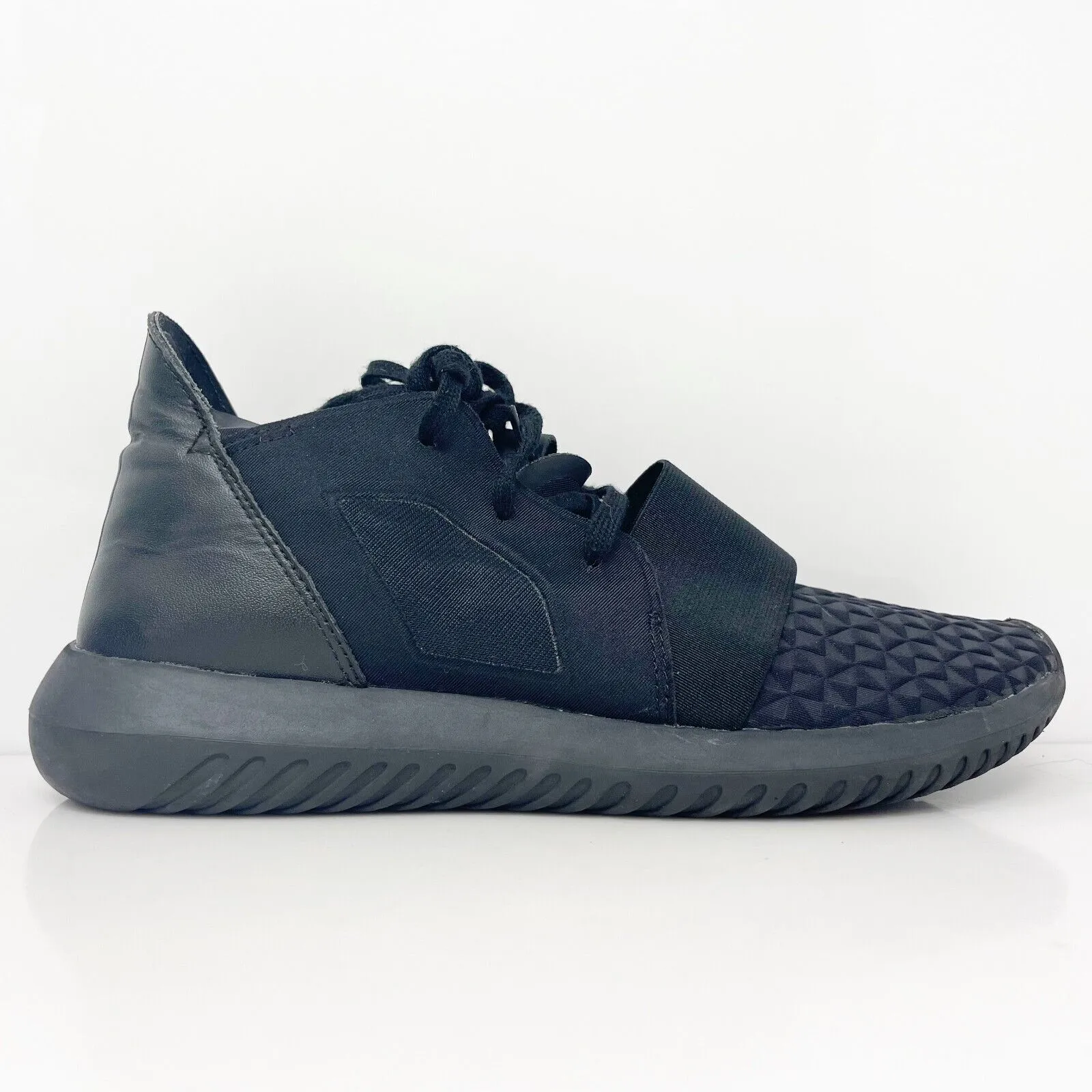 Adidas Womens Tubular Defiant S75900 Black Running Shoes Sneakers Size 8