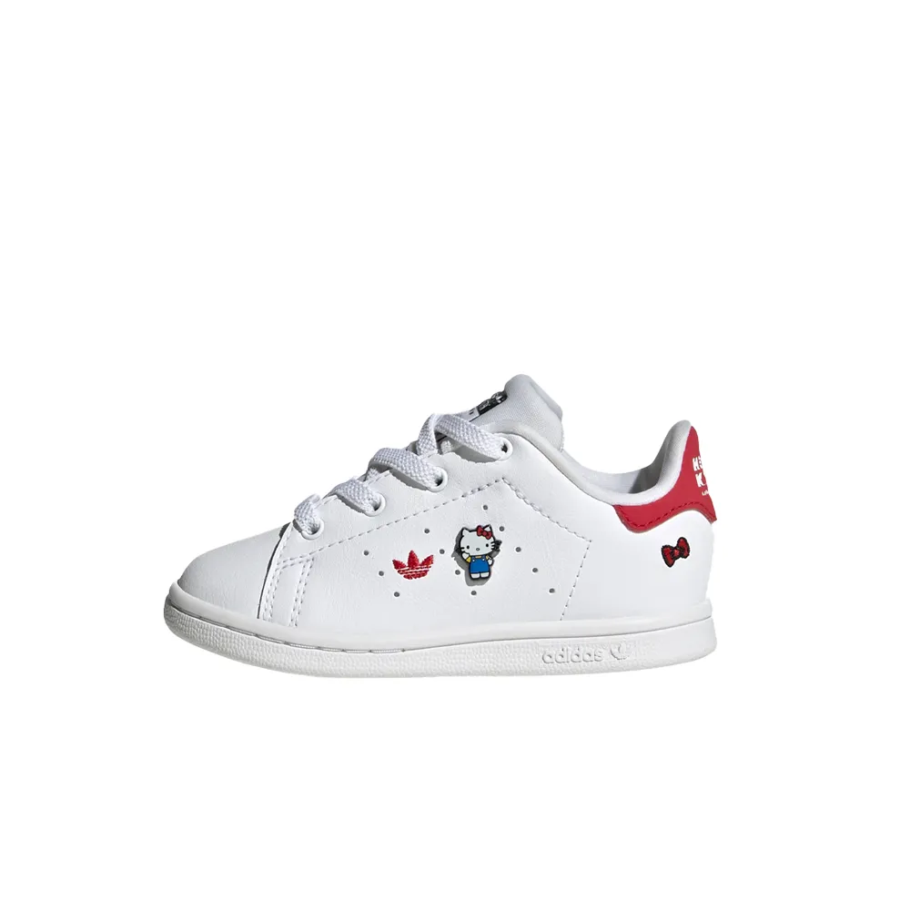 Adidas X Hello Kitty Stan Smith EL Infant Sneakers Cloud White / Core Black / Vivid Red HQ1899