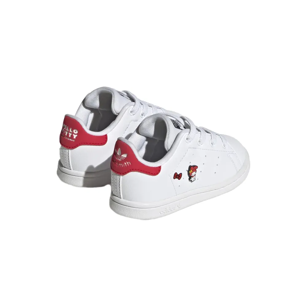 Adidas X Hello Kitty Stan Smith EL Infant Sneakers Cloud White / Core Black / Vivid Red HQ1899