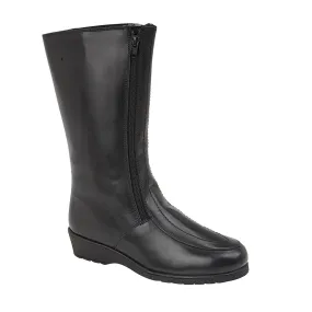 AMBLESIDE IN LEATHER Womens Sheepskin Boots