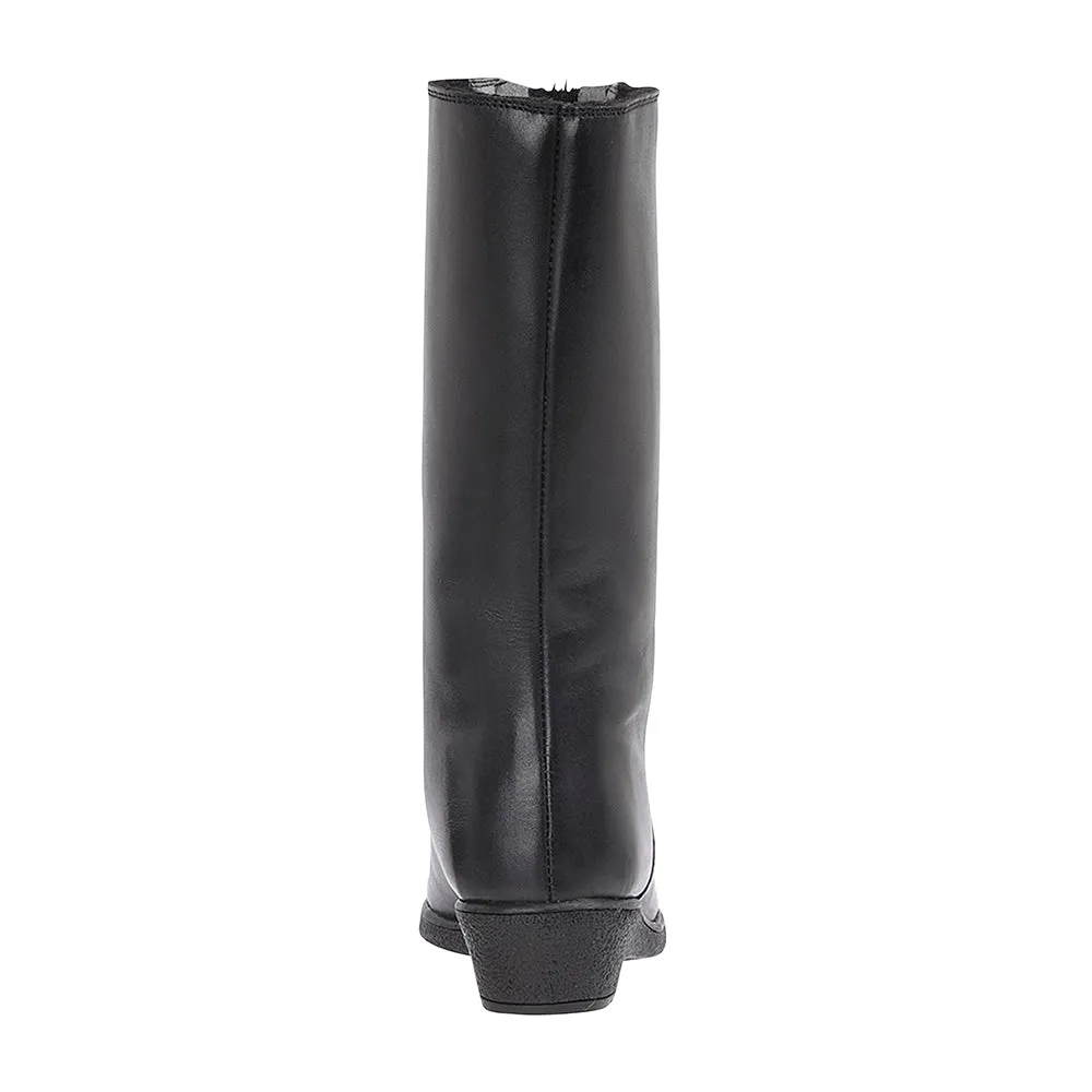 AMBLESIDE IN LEATHER Womens Sheepskin Boots