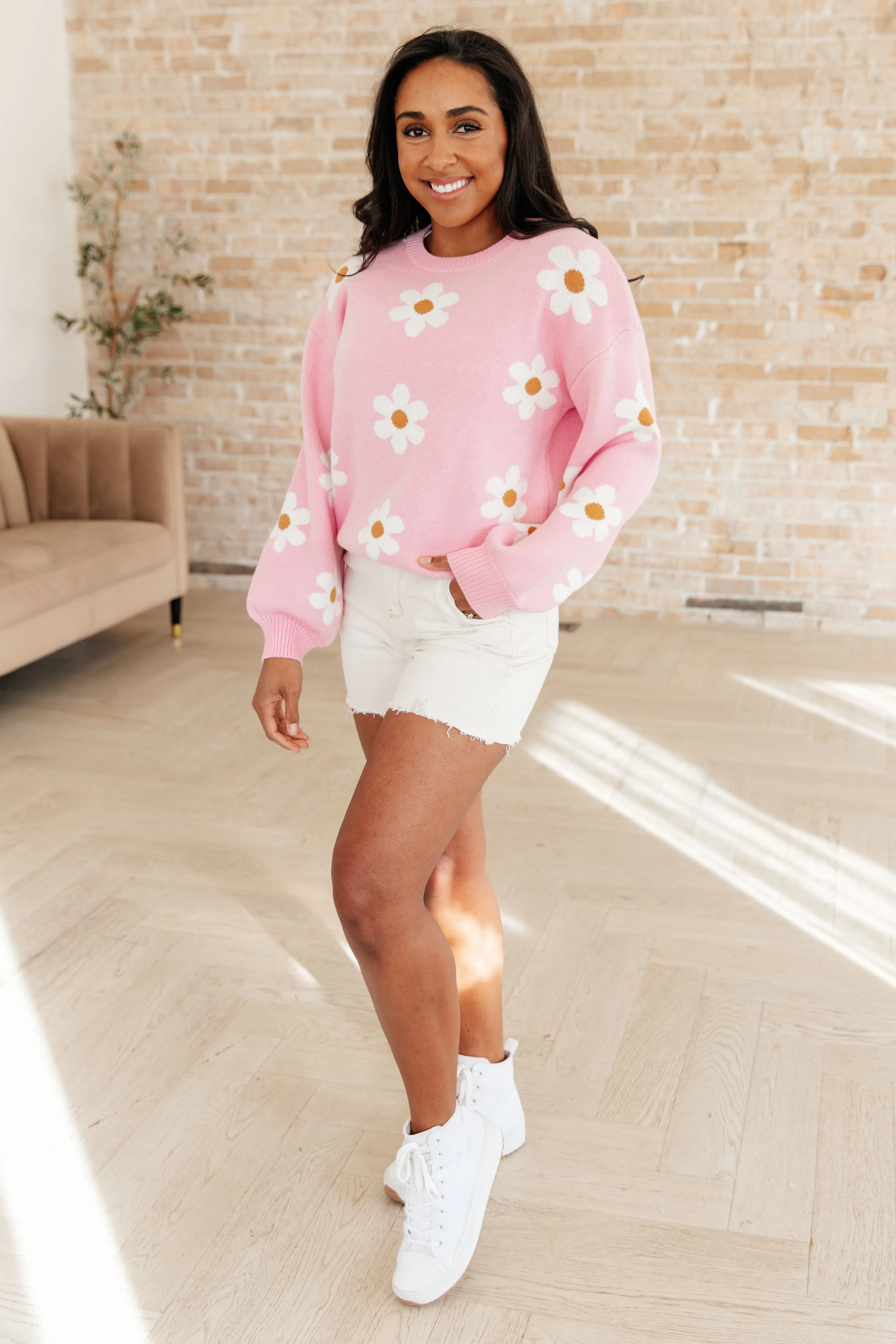 Arlette Floral Sweater