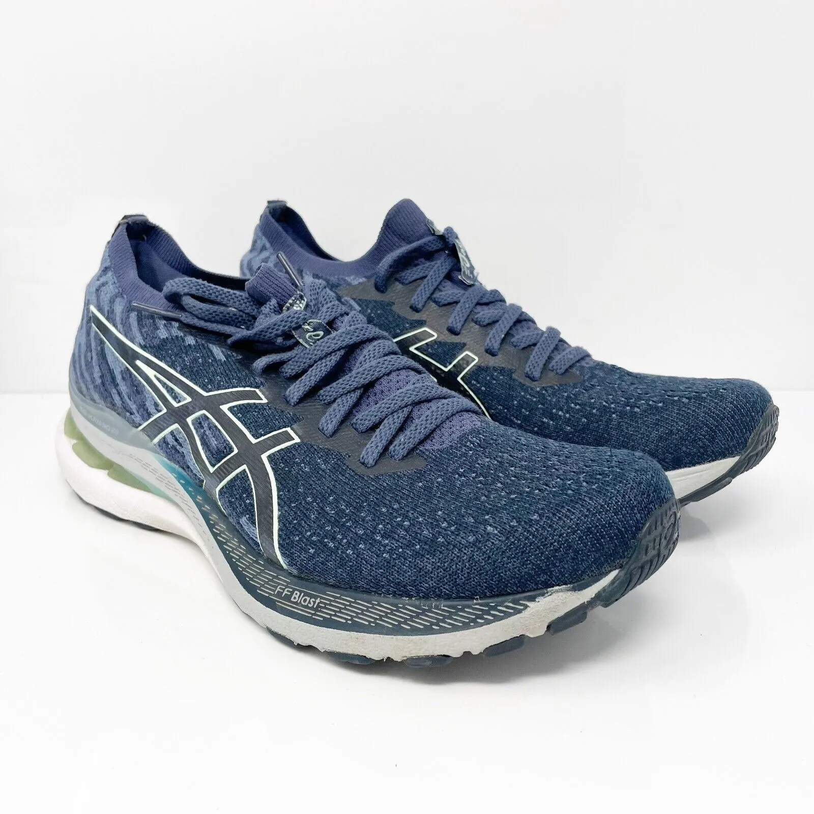 Asics Womens Gel Kayano 28 MK 1012B126 Blue Running Shoes Sneakers Size 10