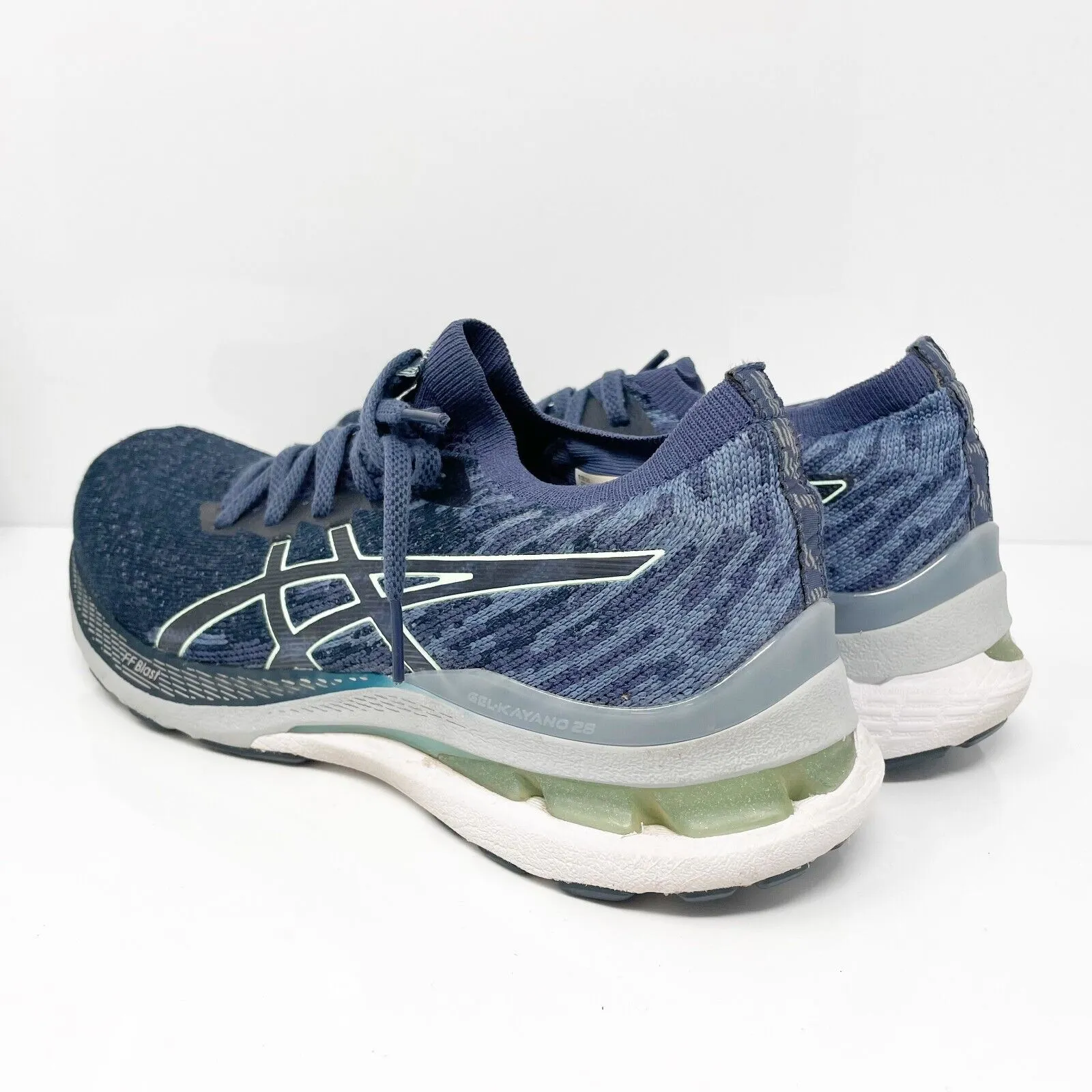 Asics Womens Gel Kayano 28 MK 1012B126 Blue Running Shoes Sneakers Size 10