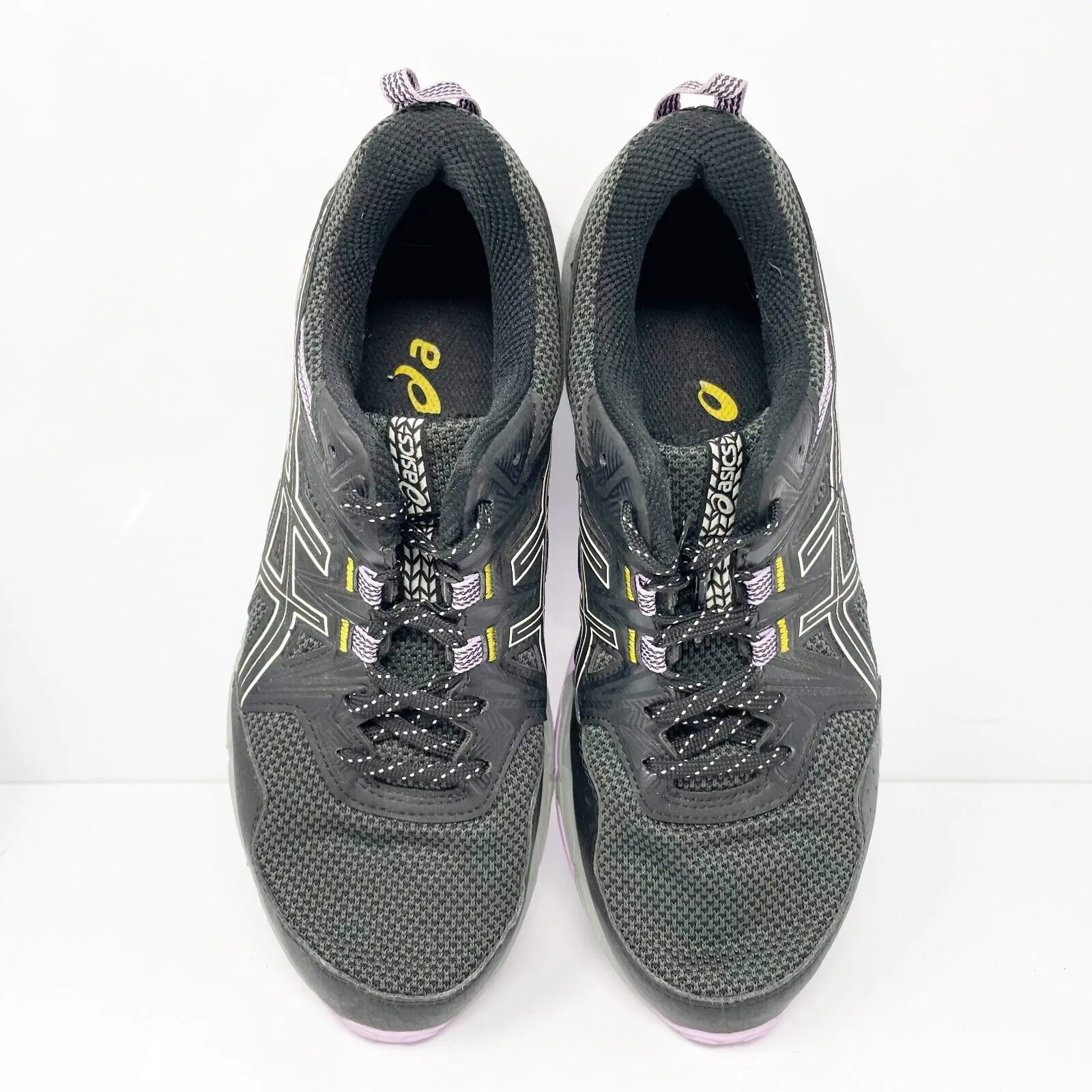 Asics Womens Gel Venture 8 1012A706 Black Running Shoes Sneakers Size 9 W