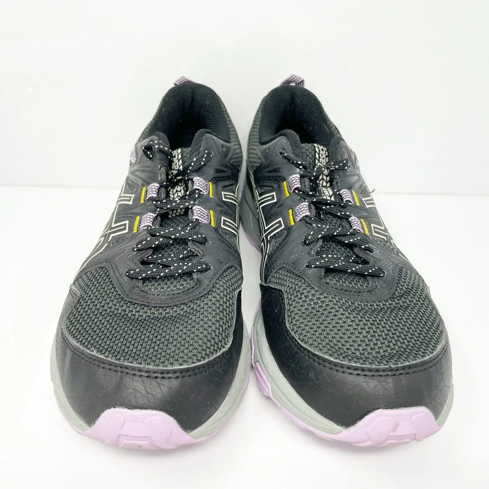 Asics Womens Gel Venture 8 1012A706 Black Running Shoes Sneakers Size 9 W