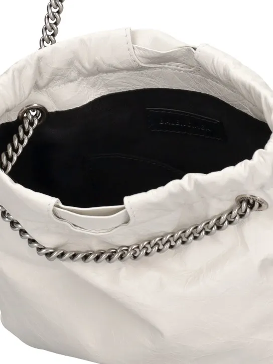 Balenciaga   XS Crush leather tote bag 