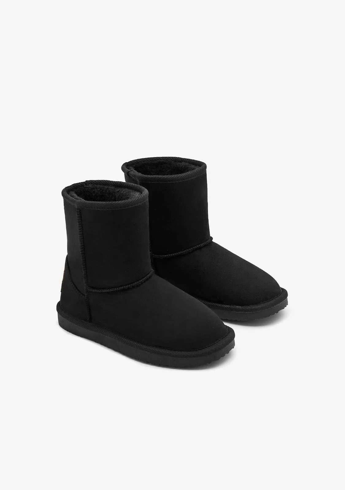 Black Logo Australian Boots Water Repellent B&W