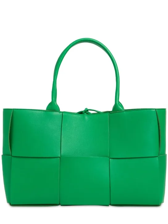 Bottega Veneta   Medium Arco leather tote bag 