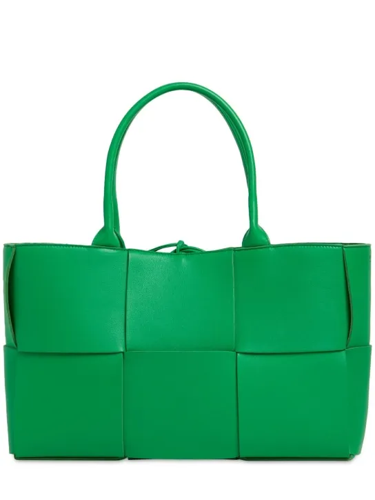 Bottega Veneta   Medium Arco leather tote bag 