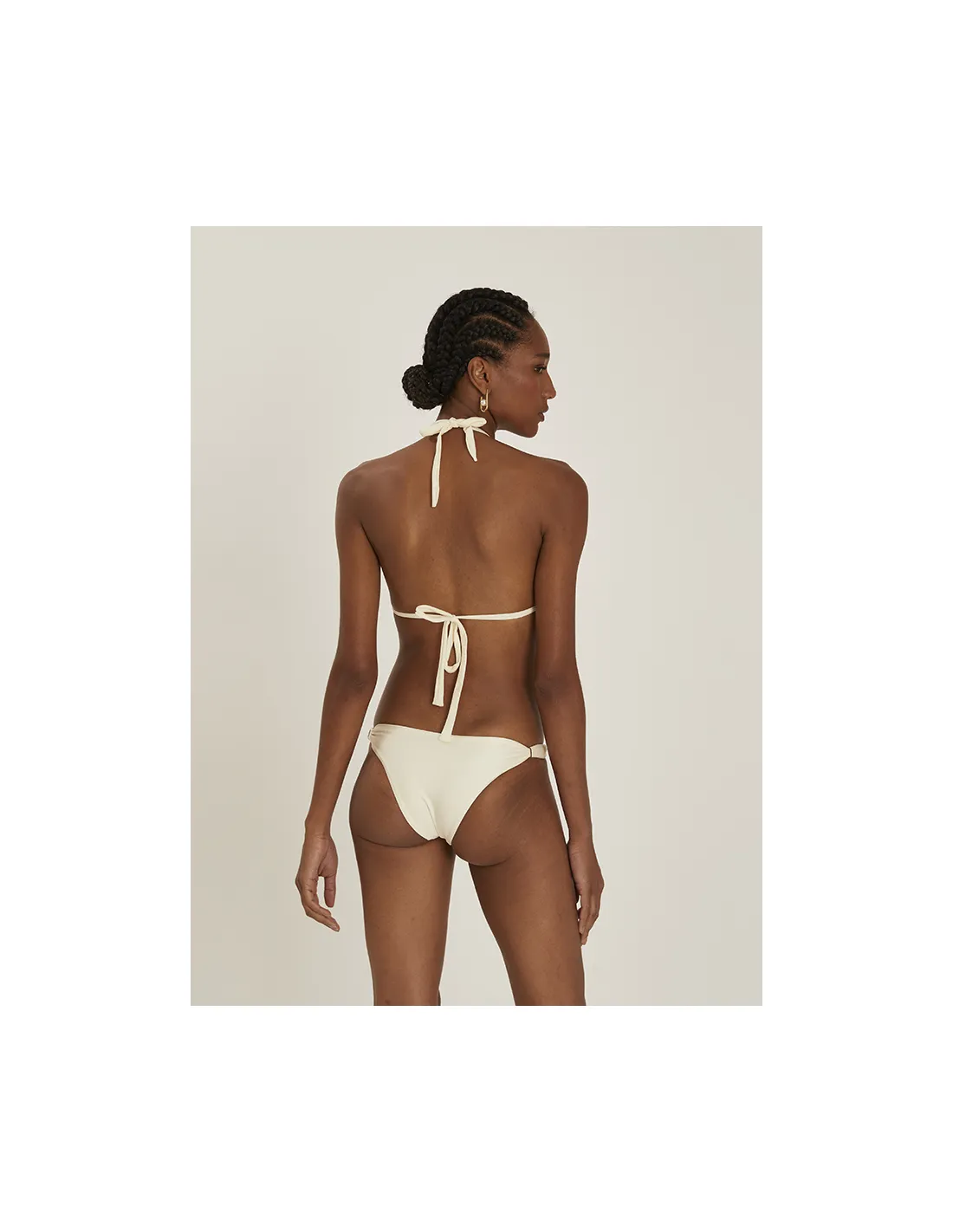 Bottom Halter Bikini Off-White