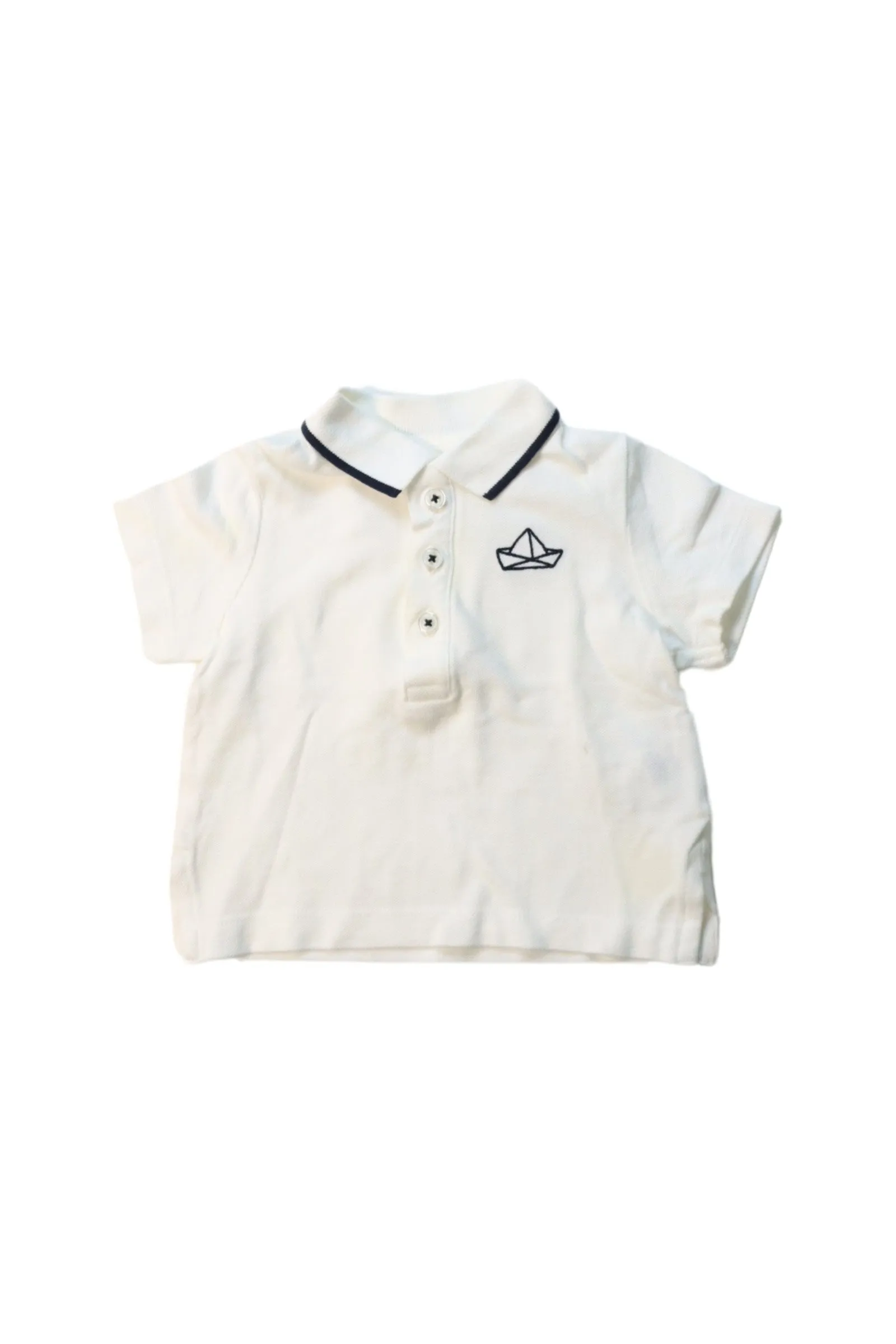 Bout'Chou Short Sleeve Polo 6M