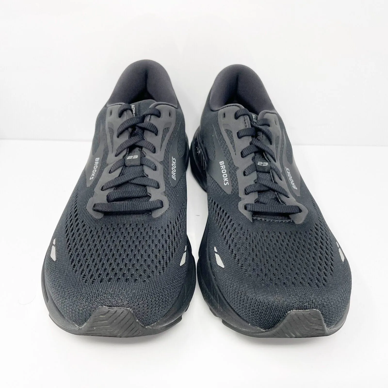 Brooks Mens Adrenaline GTS 23 1103911D020 Black Running Shoes Sneakers Sz 9.5 D