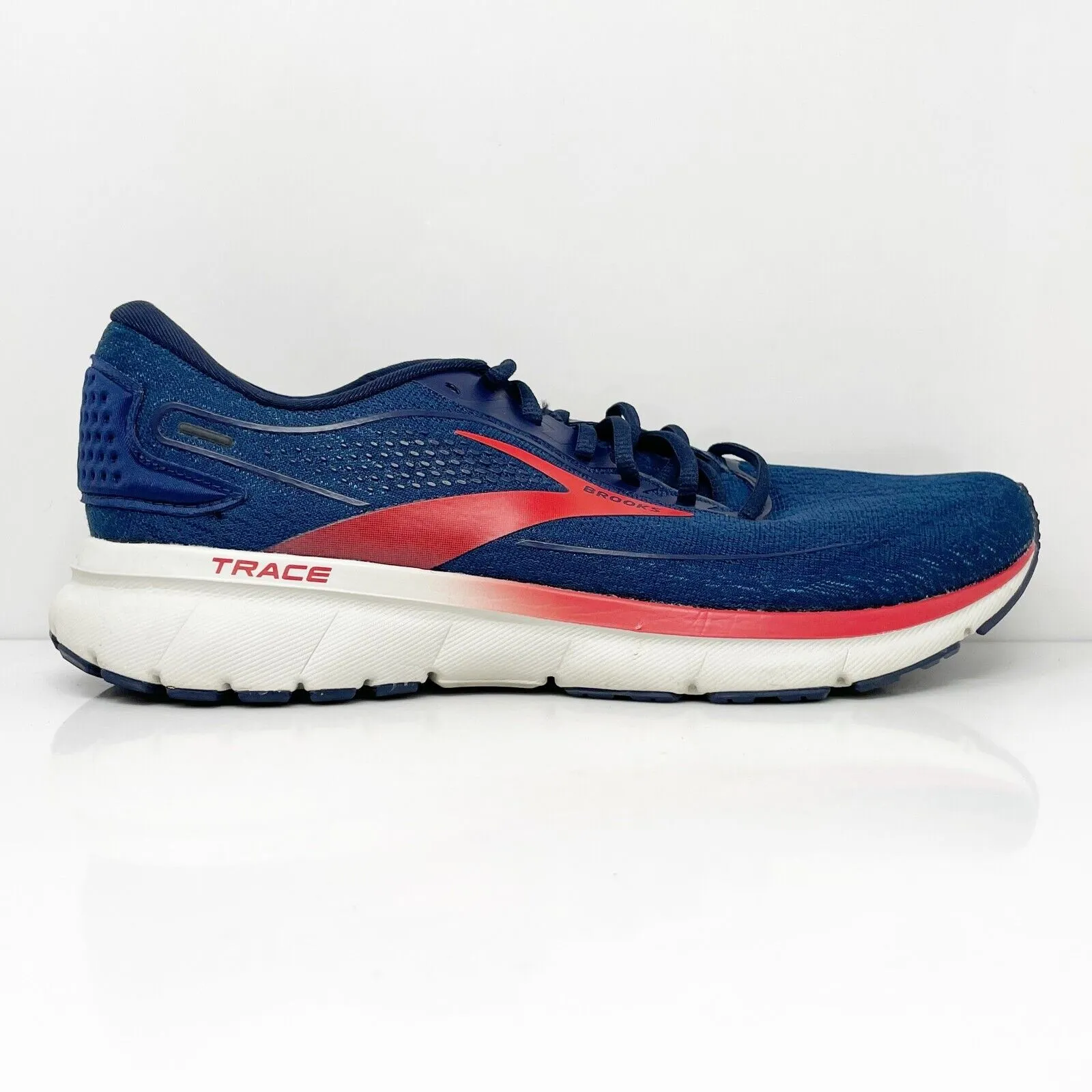 Brooks Mens Trace 2 1103881D420 Blue Running Shoes Sneakers Size 11 D