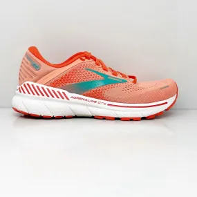 Brooks Womens Adrenaline GTS 22 1203531B680 Orange Running Shoes Sneakers 7.5 B