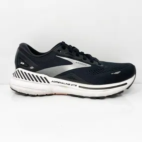 Brooks Womens Adrenaline GTS 23 1203811B004 Black Running Shoes Sneakers Sz 8 B