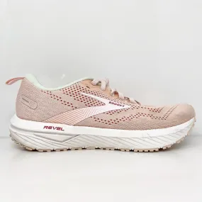 Brooks Womens Revel 6 1203861B662 Pink Running Shoes Sneakers Size 7.5 B