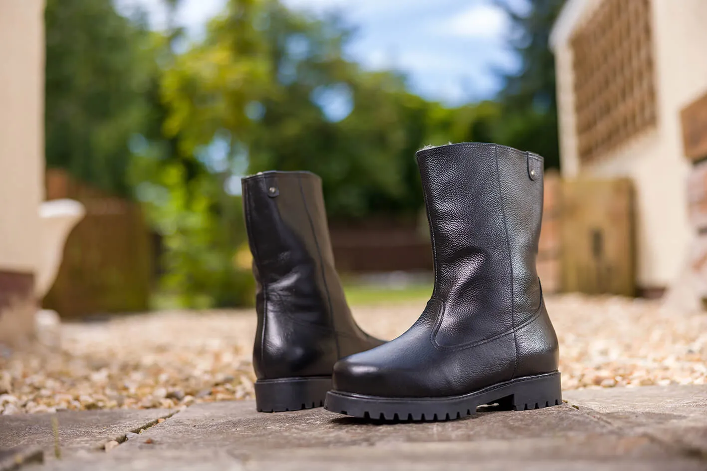 BRORA Womens Sheepskin Boots