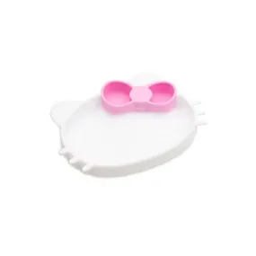 Bumkins Silicone Grip Dish Hello Kitty