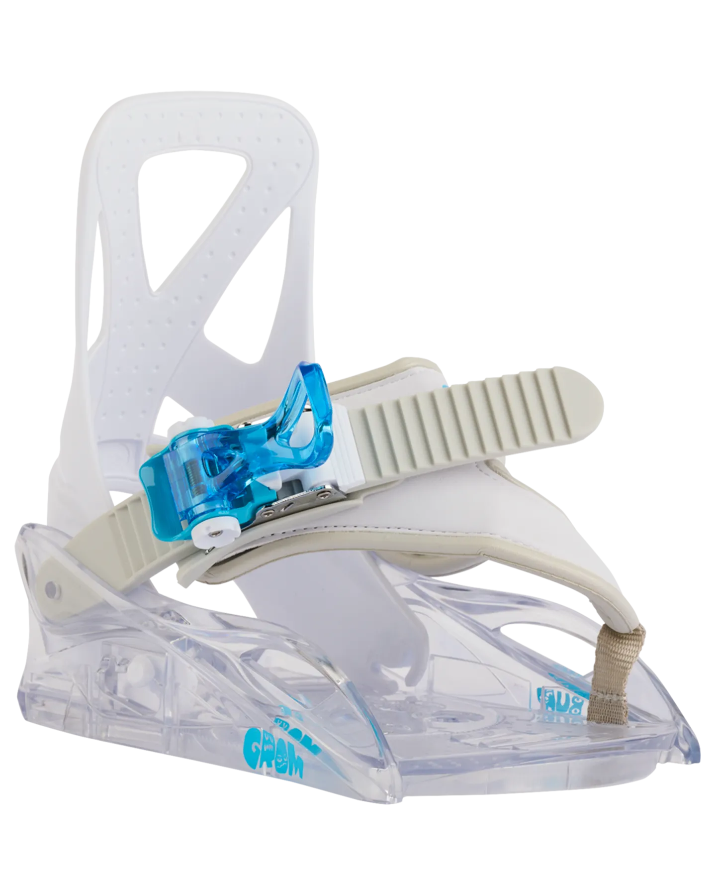 Burton Kids' Grom Disc Snowboard Bindings - White | Shop Snowboard Bindings at Trojan Wake Ski Snow & Snow Skiers Wareho