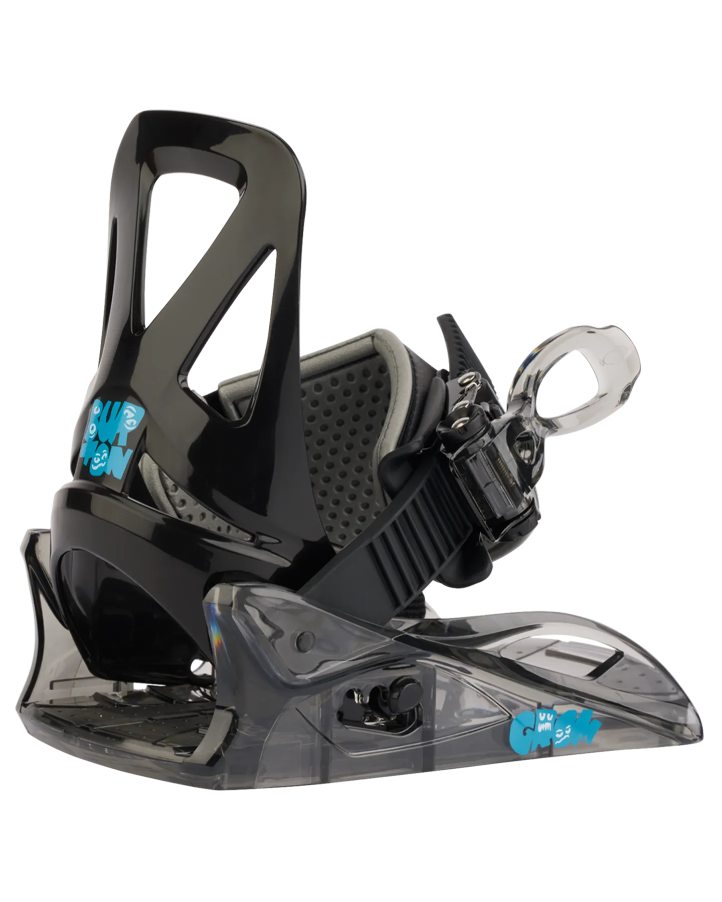 Burton Kids' Mini Grom Disc Snowboard Bindings - Black | Shop Snowboard Bindings at Trojan Wake Ski Snow & Snow Skiers W