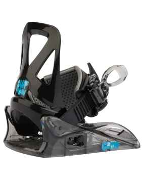 Burton Kids' Mini Grom Disc Snowboard Bindings - Black | Shop Snowboard Bindings at Trojan Wake Ski Snow & Snow Skiers W