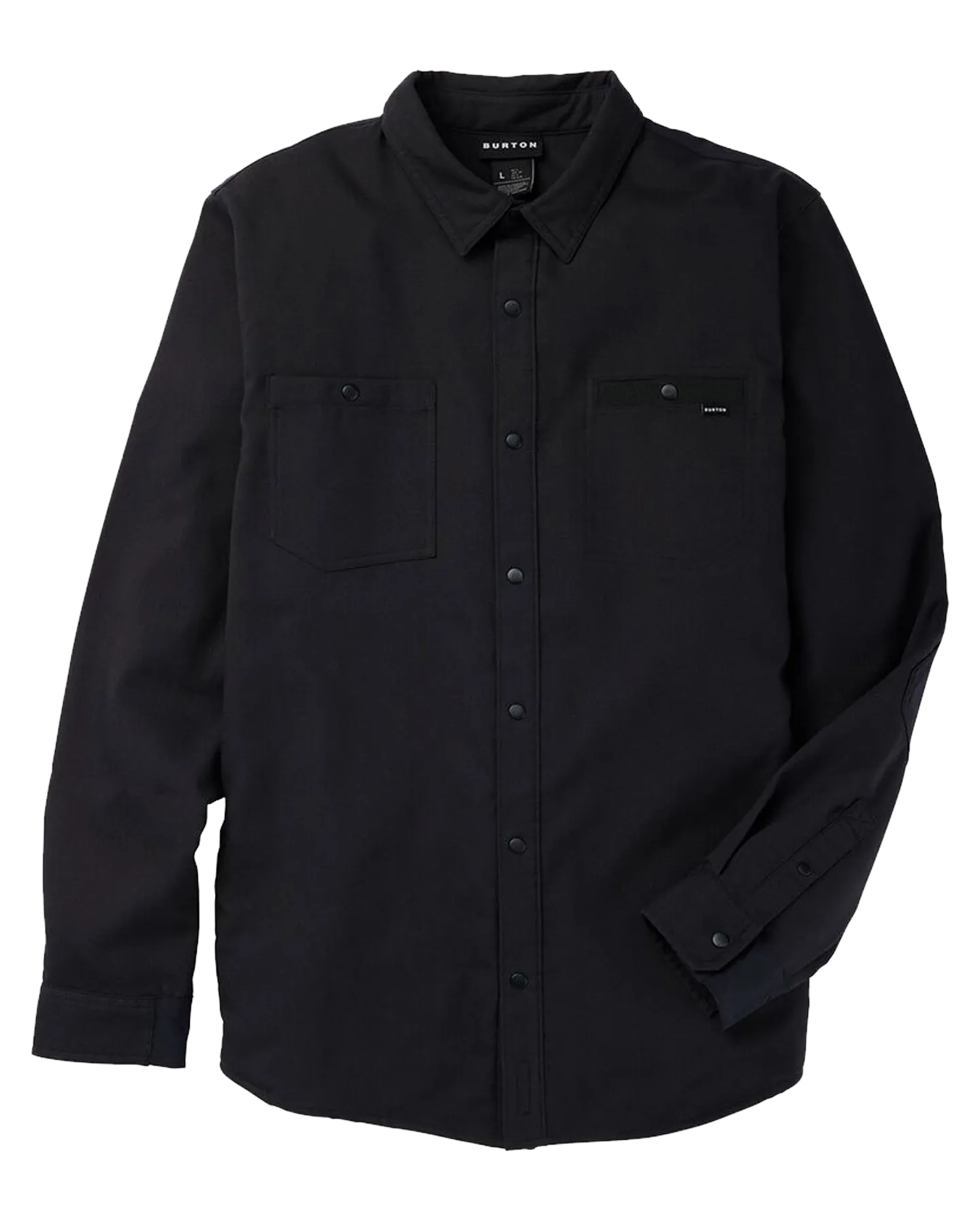 Burton Men's Favorite Performance Long Sleeve Flannel - True Black