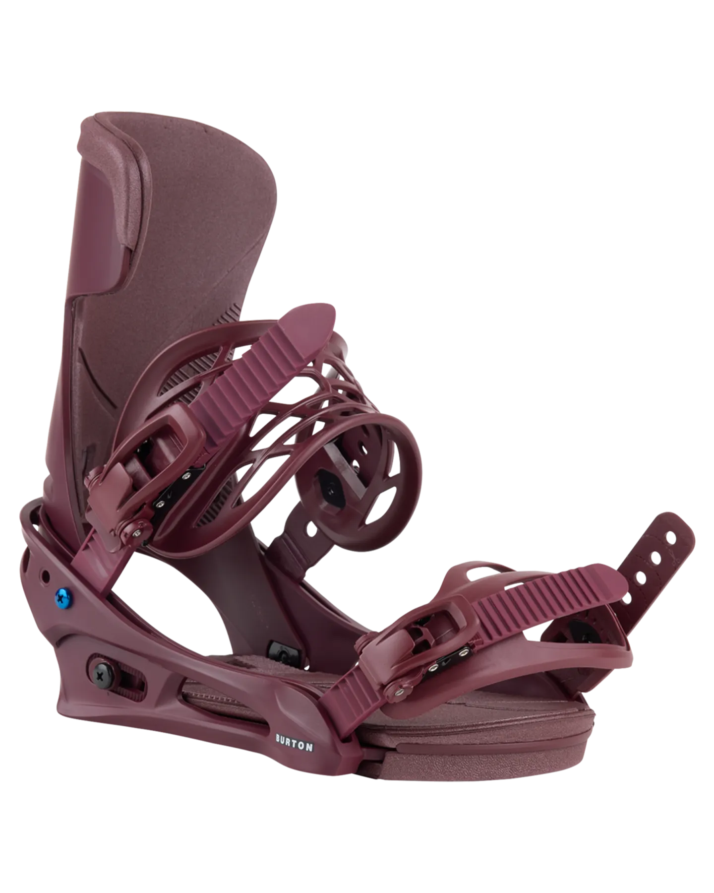 Burton Men's Mission Re:Flex Snowboard Bindings - Almandine - 2024 | Shop Snowboard Bindings at Trojan Wake Ski Snow & S