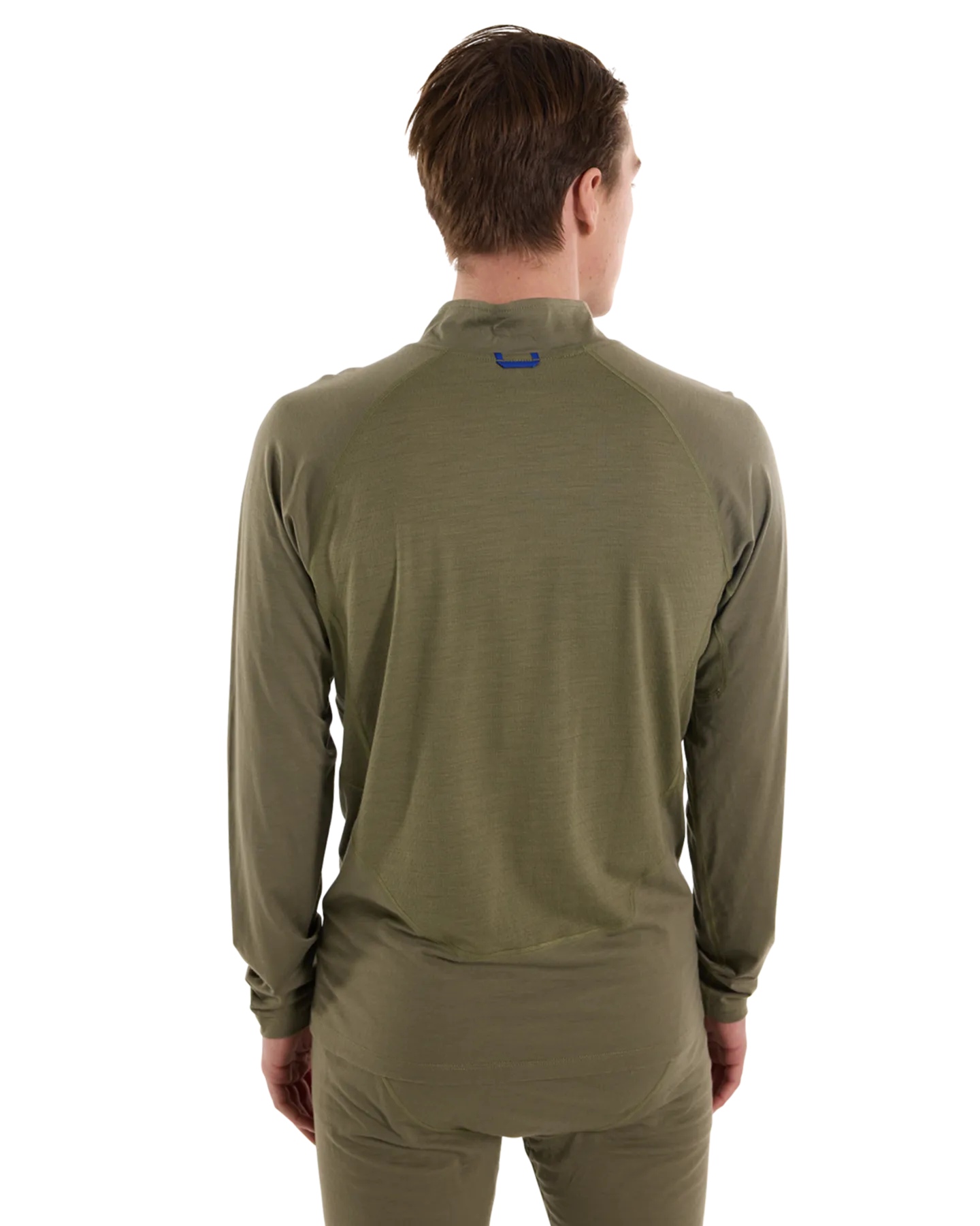 Burton Men's Phayse Merino Quarter Zip Fleece - Forest Moss | Shop Shirts & Tops at Trojan Wake Ski Snow & Snow Skie