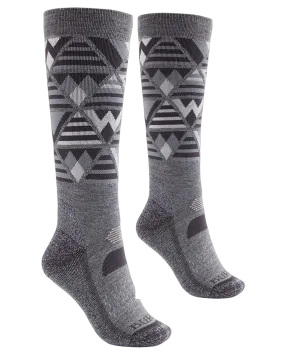 Burton Women's Performance Midweight Socks - Gray Heather