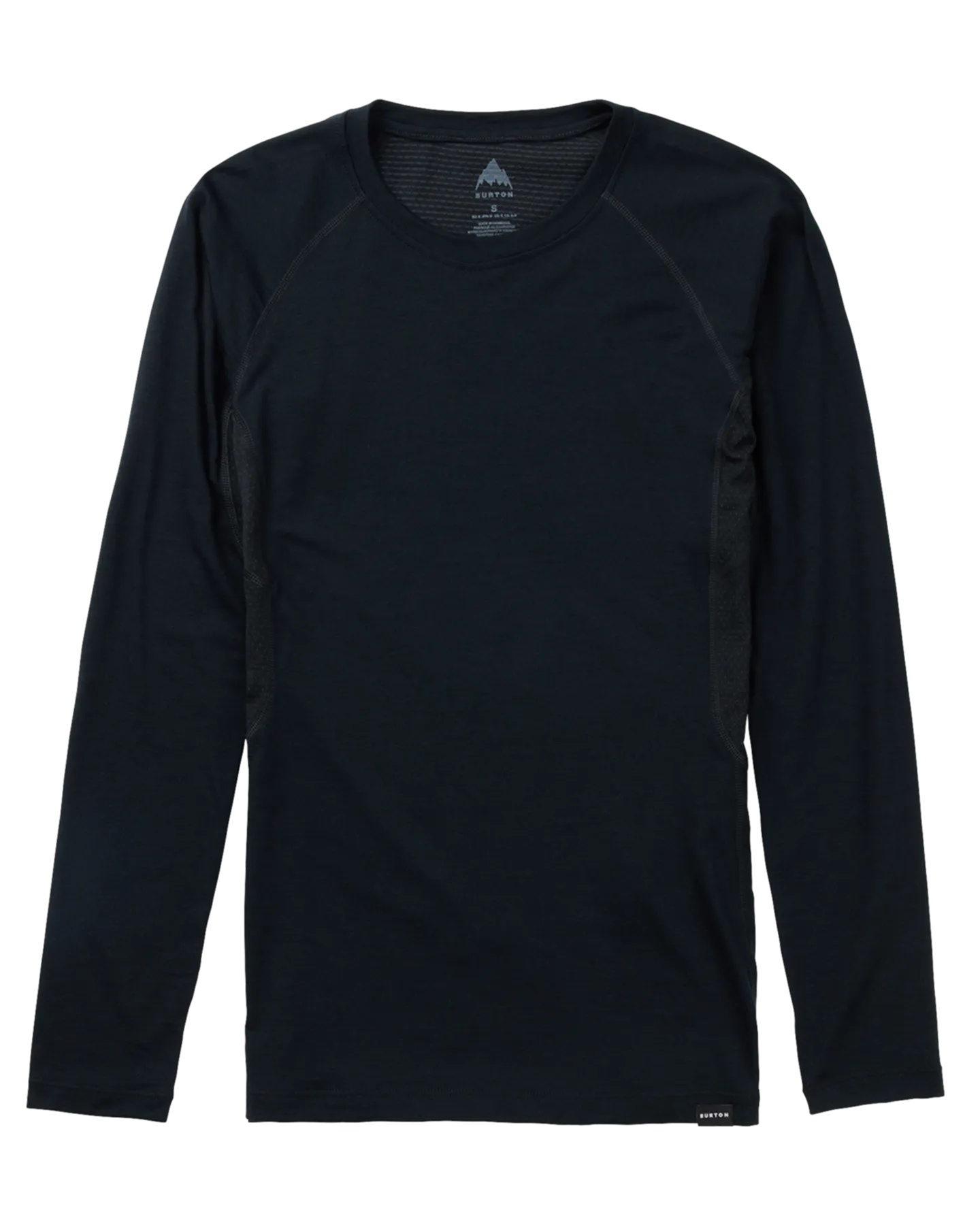 Burton Women's Phayse Merino Base Layer Crewneck - True Black | Shop Shirts & Tops at Trojan Wake Ski Snow & Snow Sk