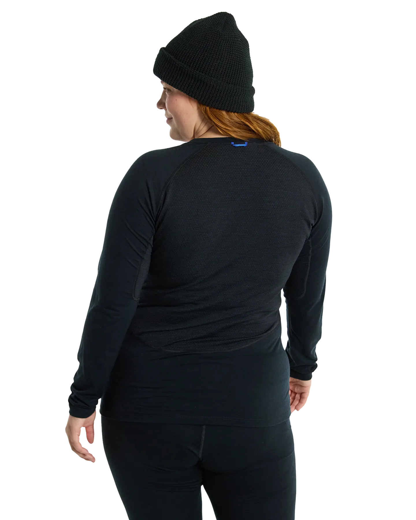 Burton Women's Phayse Merino Base Layer Crewneck - True Black | Shop Shirts & Tops at Trojan Wake Ski Snow & Snow Sk