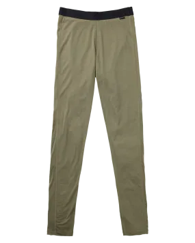 Burton Women's Phayse Merino Base Layer Pants - Forest Moss | Shop Long Johns at Trojan Wake Ski Snow & Snow Skiers Ware