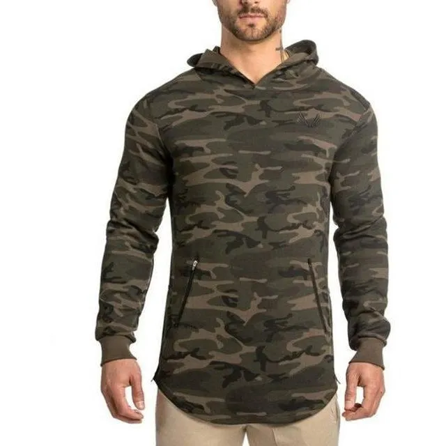 Camouflage Sportswear Pullover Hoodie