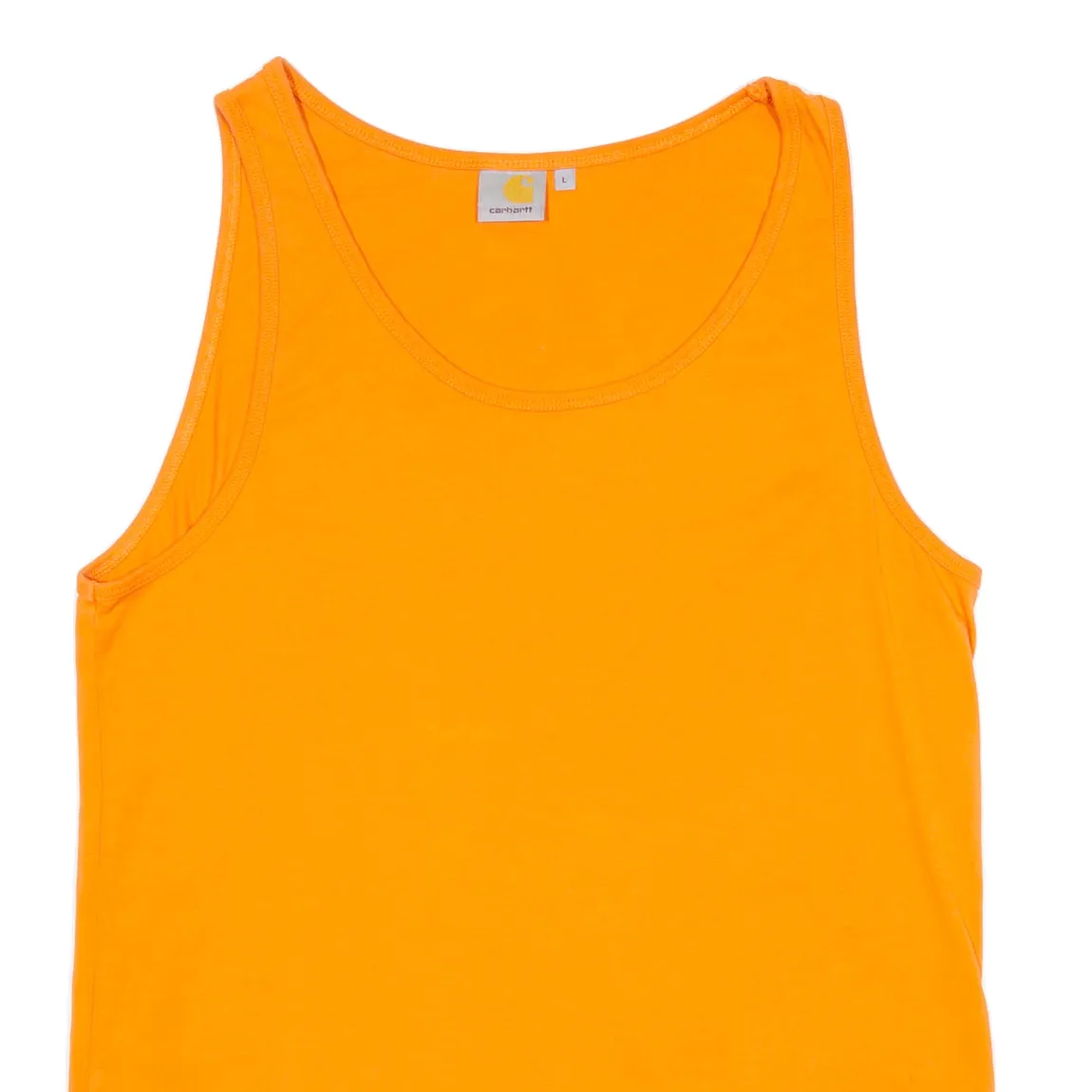 CARHARTT Mens Vest Orange Sleeveless L