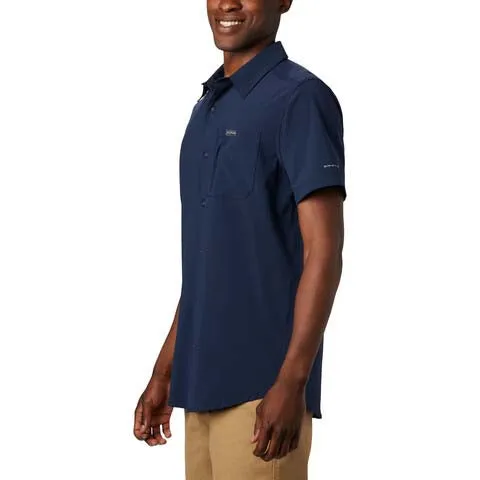 Columbia Mens Triple Canyon Short Sleeve Solid Shirt