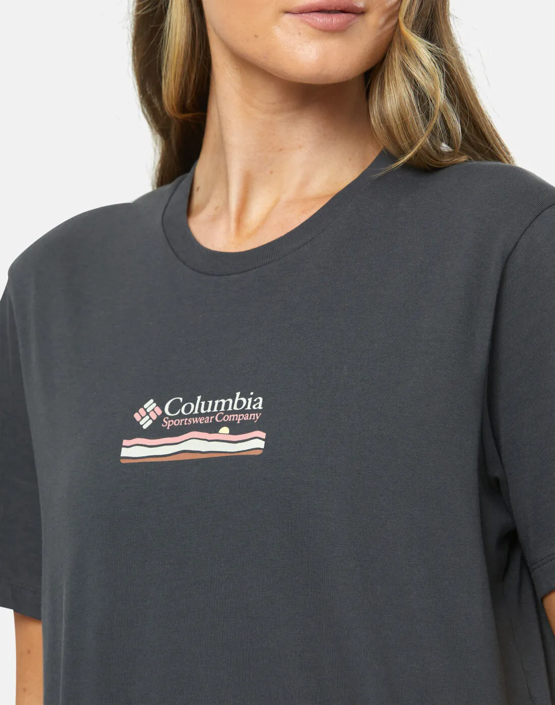 Columbia Womens Boundless Beauty Cropped T-Shirt