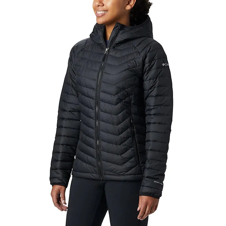 Columbia Women's Powder Lite Hooded Jacket Black | Buy Columbia Women's Powder Lite Hooded Jacket Black here | Outnort