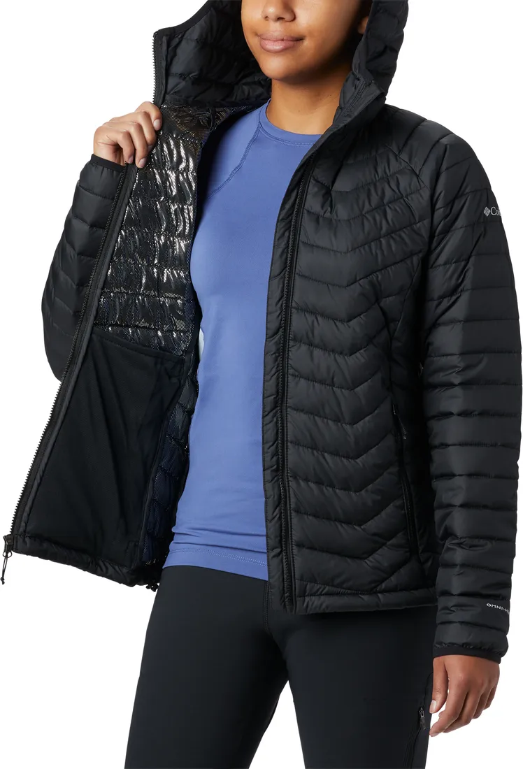 Columbia Women's Powder Lite Hooded Jacket Black | Buy Columbia Women's Powder Lite Hooded Jacket Black here | Outnort