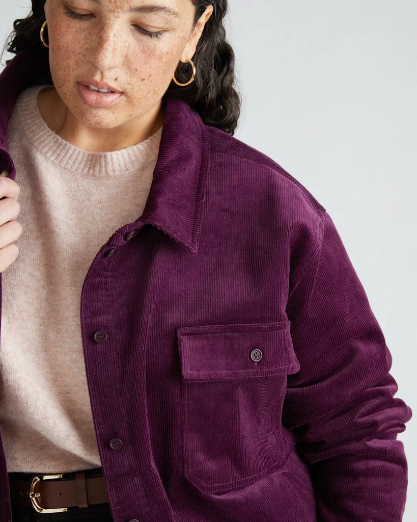 Corduroy Greenwich Jacket - Gamay