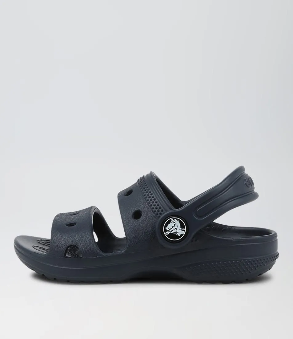 CROCS Classic Crocs Tot Navy Croslite Sandals