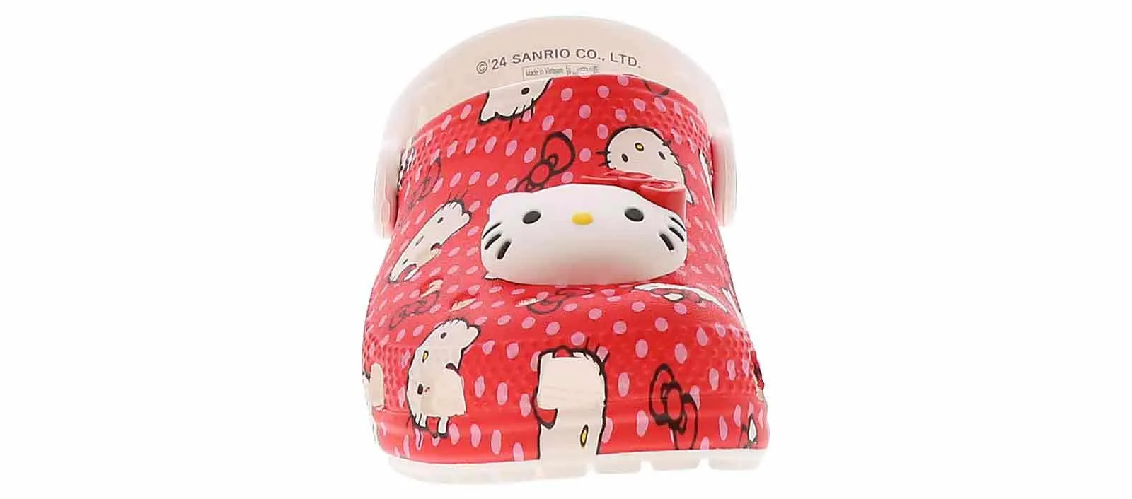 Crocs Hello Kitty Red Toddler Kids' (5-10) Classic Clog