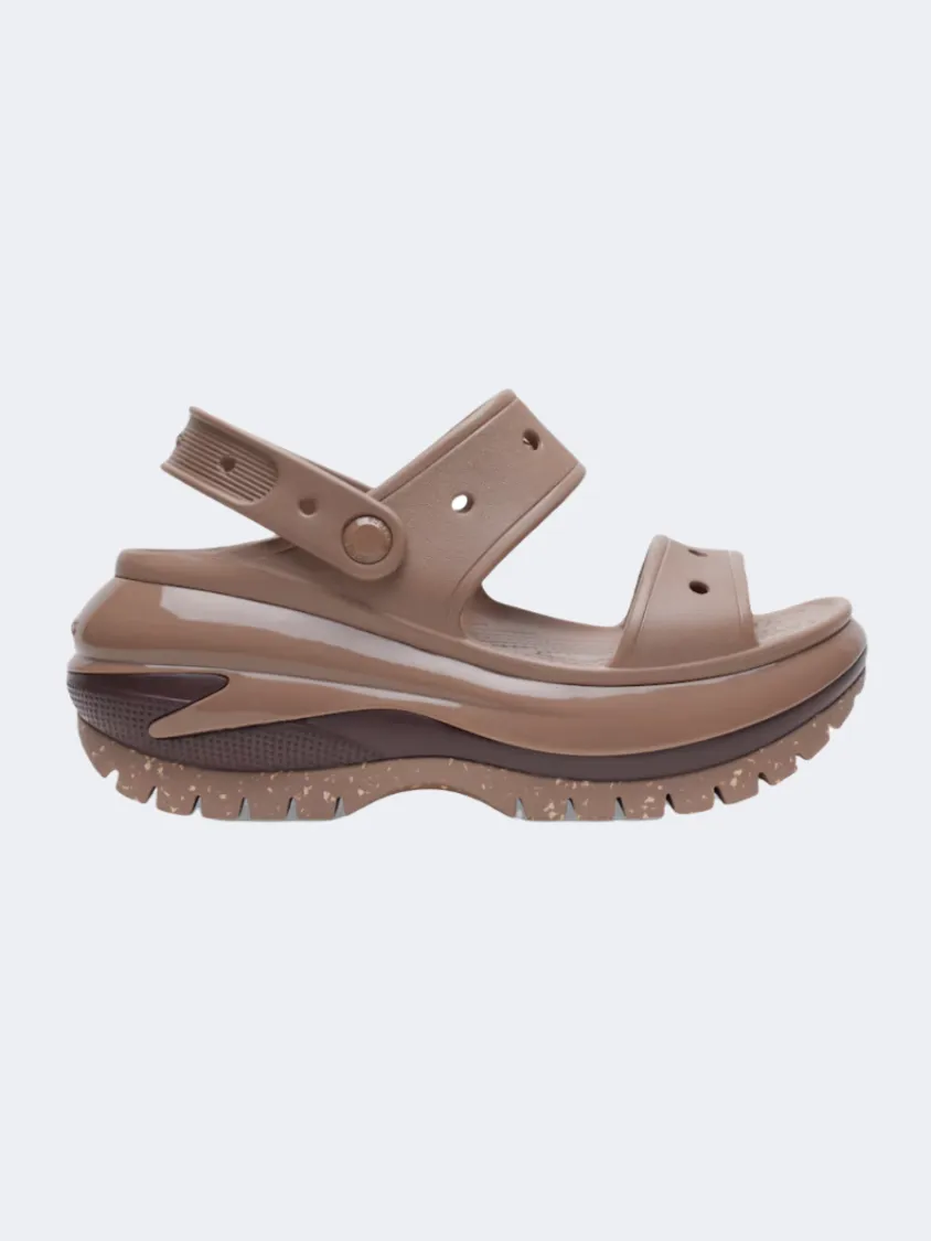 Crocs Mega Crush Unisex Lifestyle Sandals Latte