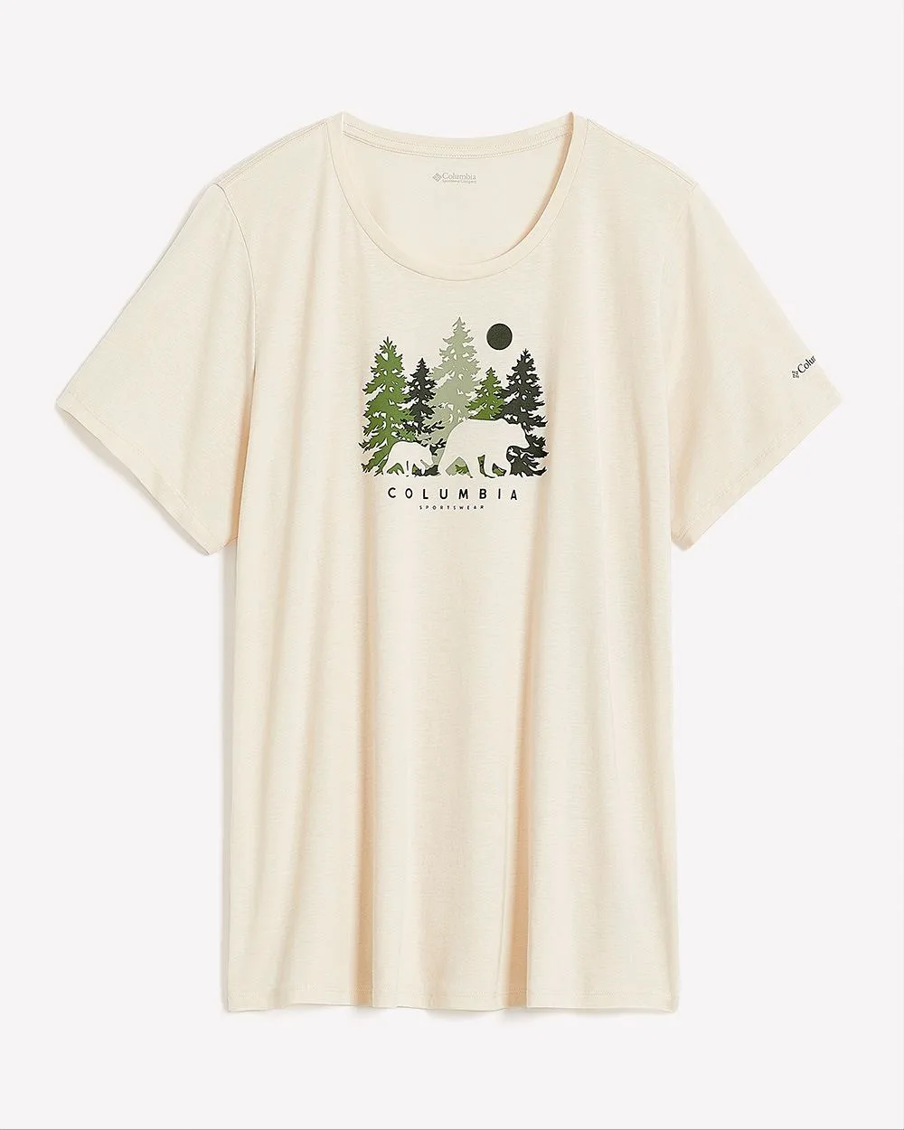 Daisy Days Short-Sleeve Tee with Woods Graphic - Columbia