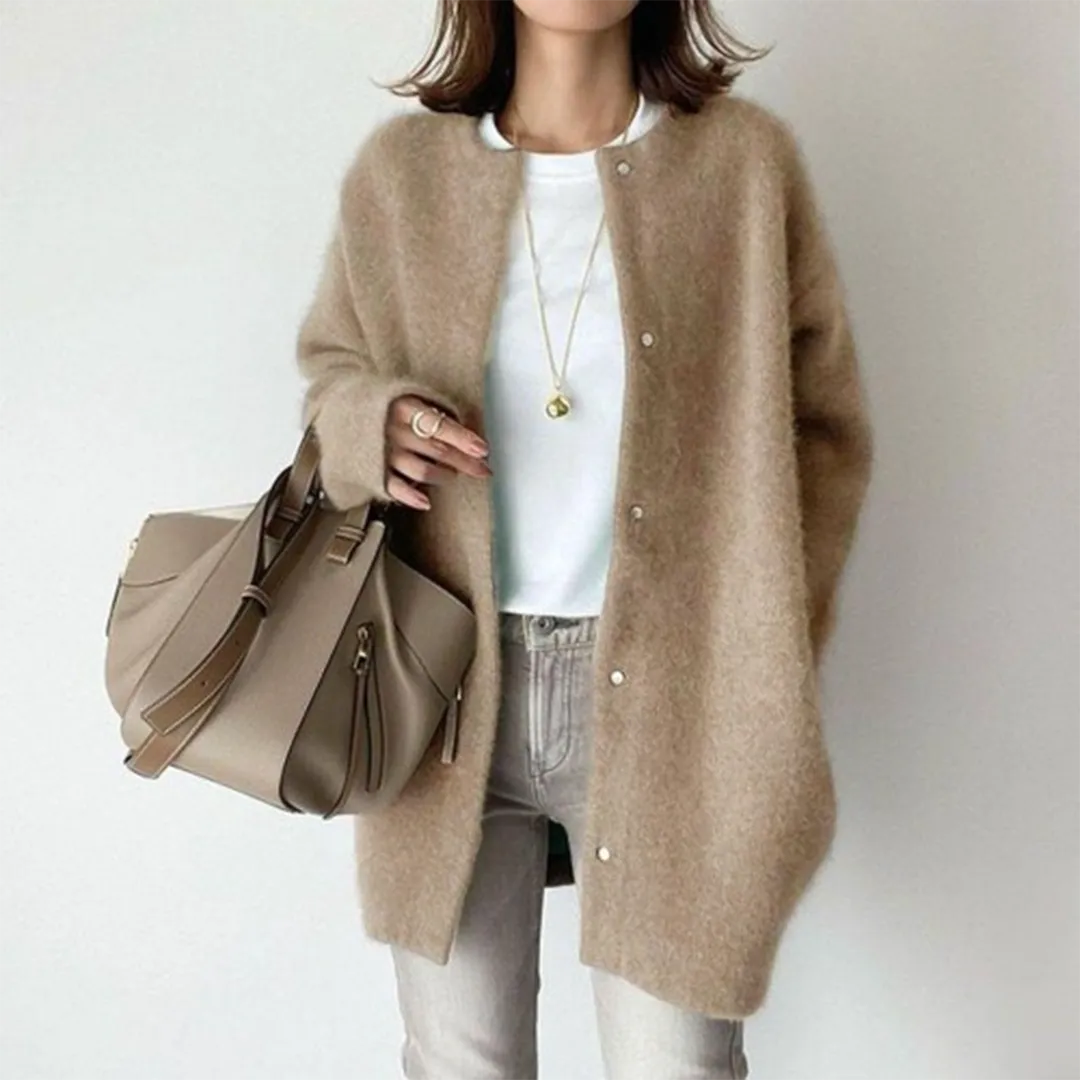 Elegance Cozy Knit Cardigan