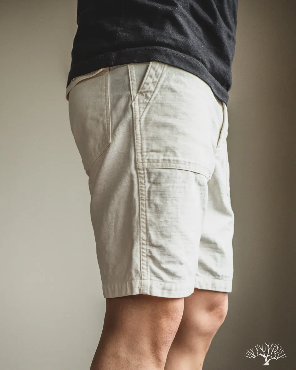 Fatigue Shorts - Ecru